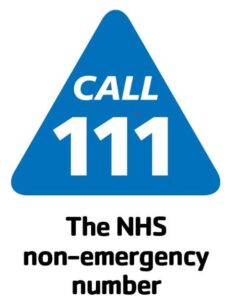 NHS Call 111 logo